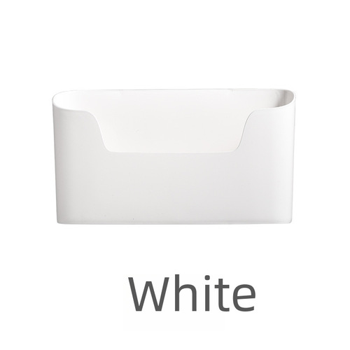 Recommended multi-functional organizer shelf for kitchen, bathroom cabinet door, hole-free hanging storage rack for daily necessities, wall-mounted storage box