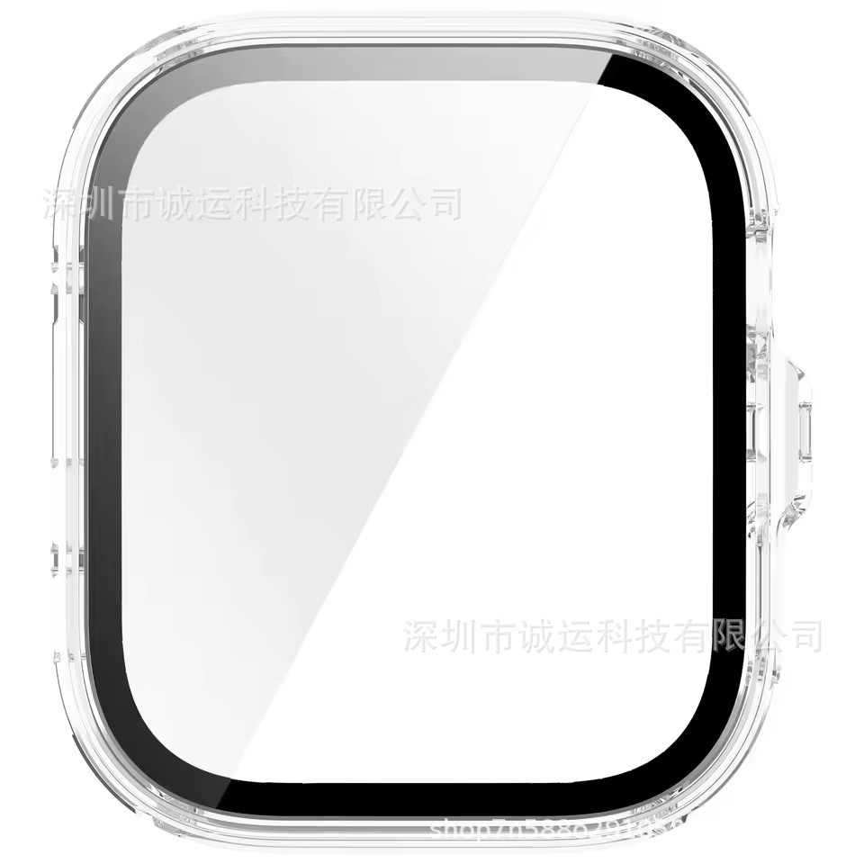 Suitable for Huawei Fit4 protective case, tempered full cover film integrated case, Huawei watch Fit4 pro watch case undefined