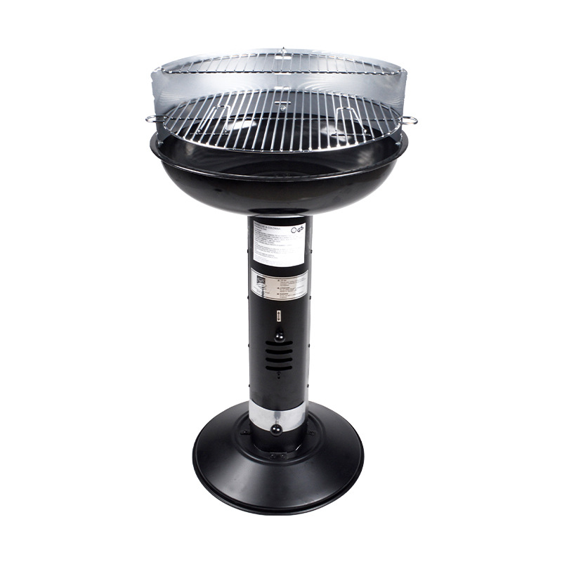 horno de barbacoa vertical transfronterizo horno de barbacoa redondo al aire libre parrilla de carbón multifuncional parrilla de parrilla de parrilla de parque