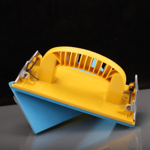 Sandpaper rack wall grinding tool plastic sandpaper plastic sandpaper rack hollow plastic handle sand rack manufacturer direct supply