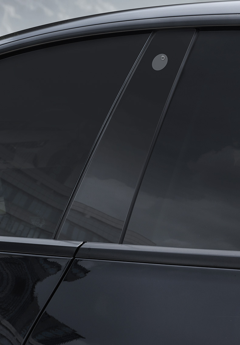 Suitable for the New Version of Tesla Model Y/3 Center Pillar Film B-Pillar Swipe Card Protective Film Car Exterior Accessories