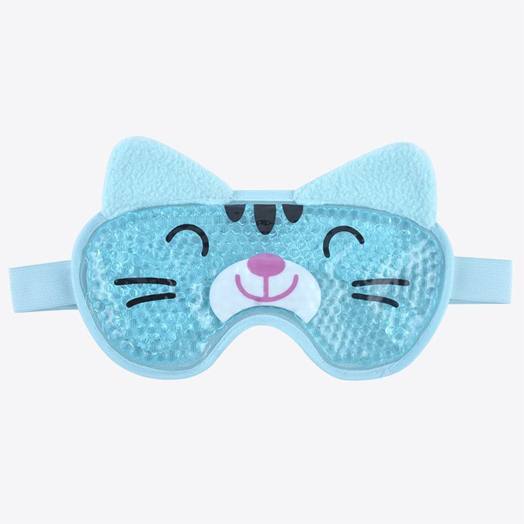 Cartoon gel, beads, sleep mask, cold compress PVC, material
