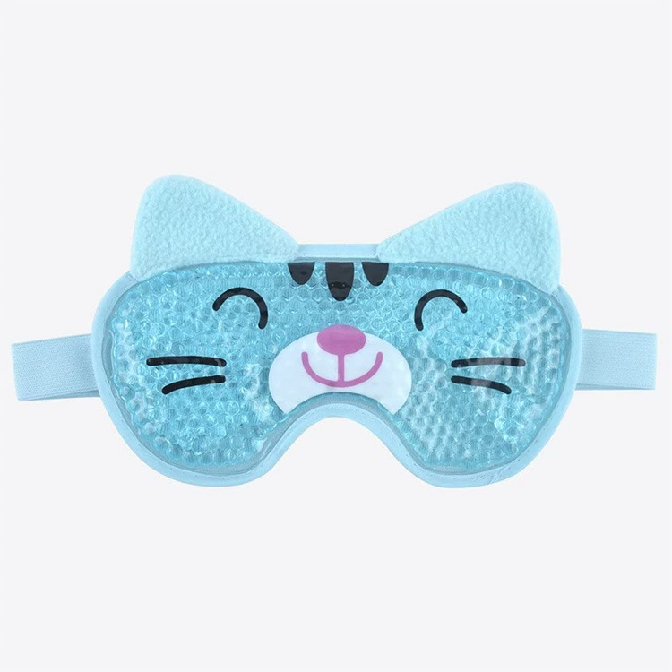 Cartoon gel, beads, sleep mask, cold compress PVC, material