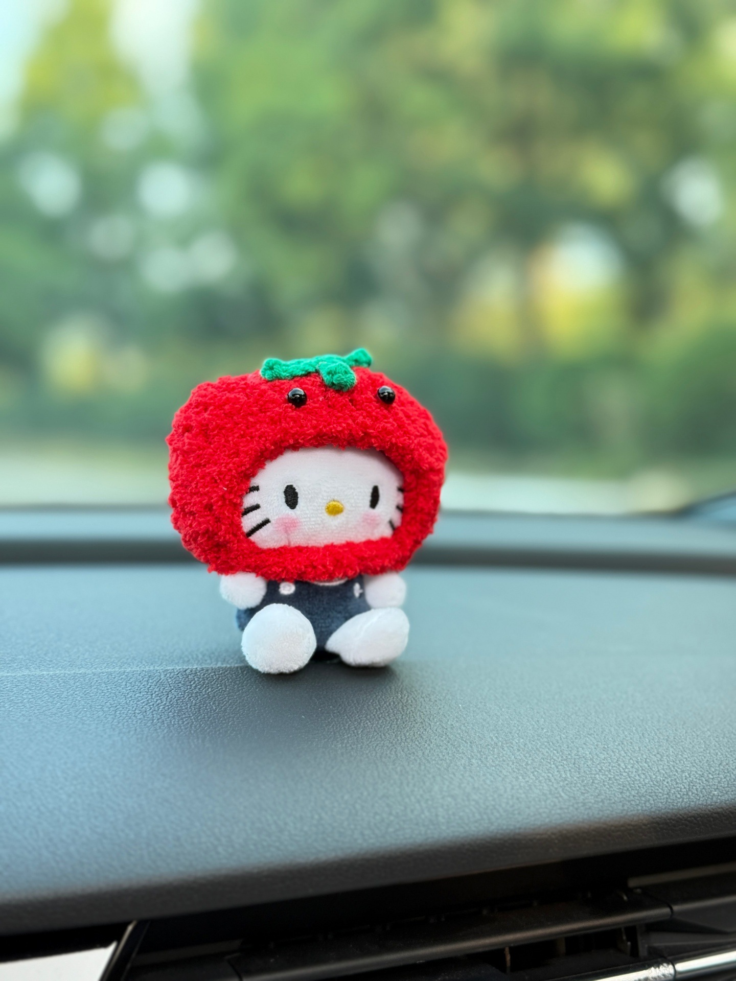 Cartoon Plush Cute Doll Car Ornaments 2025 New Car Dashboard Center Console Car Interior Decorations