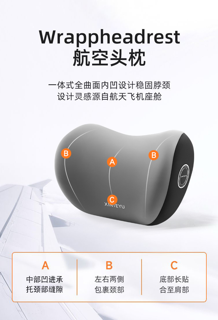 Car Lumbar Support Cushion for Driving Seat Backrest, Car Cushion for Driving, Lumbar Support, Waist Pillow, Lumbar Support