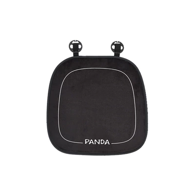 Headrest fur embroidered cartoon car comfortable - plush-waving-panda-cushion-front-row