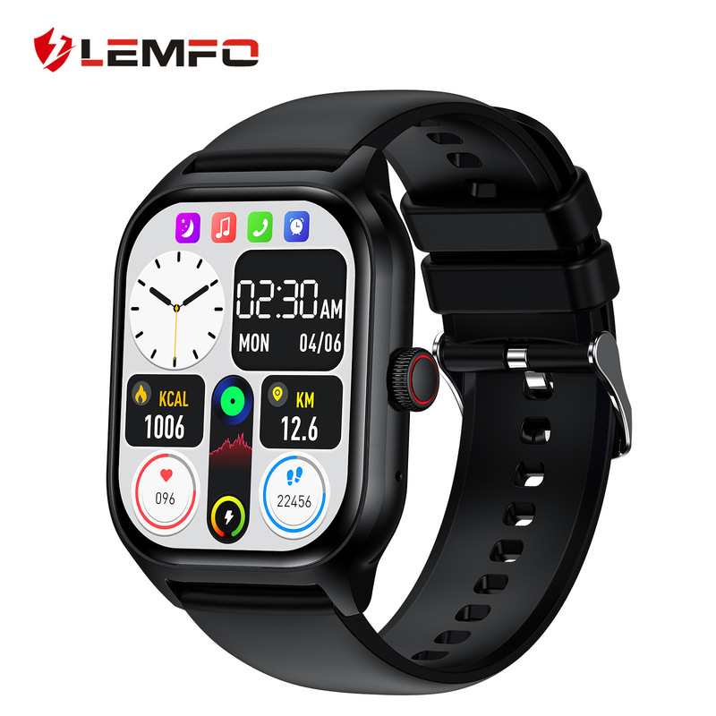 Multifunctional Bluetooth Call, Heart Rate, Blood Pressure, Sleep Monitoring, Sports and Health Lt10 Smart Watch