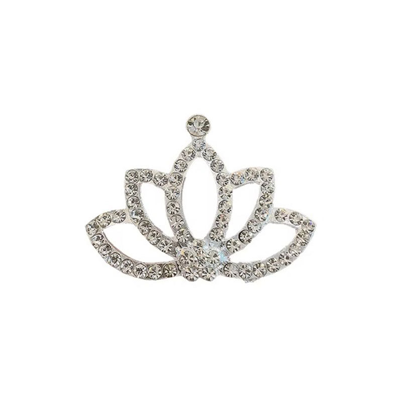 Chica de cumpleaños corona rhinestone peine del pelo lindo poco princesa cabeza accesorios para el cabello niña temperamento insertar peine bebé niña horquilla