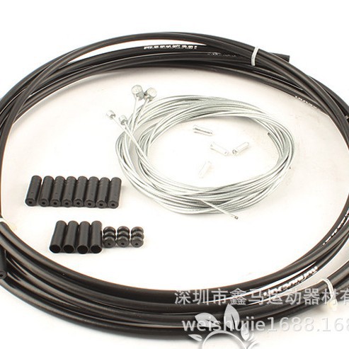 自行车线管套装 山地车公路自行车变速管线帽套装 配刹车和变速线