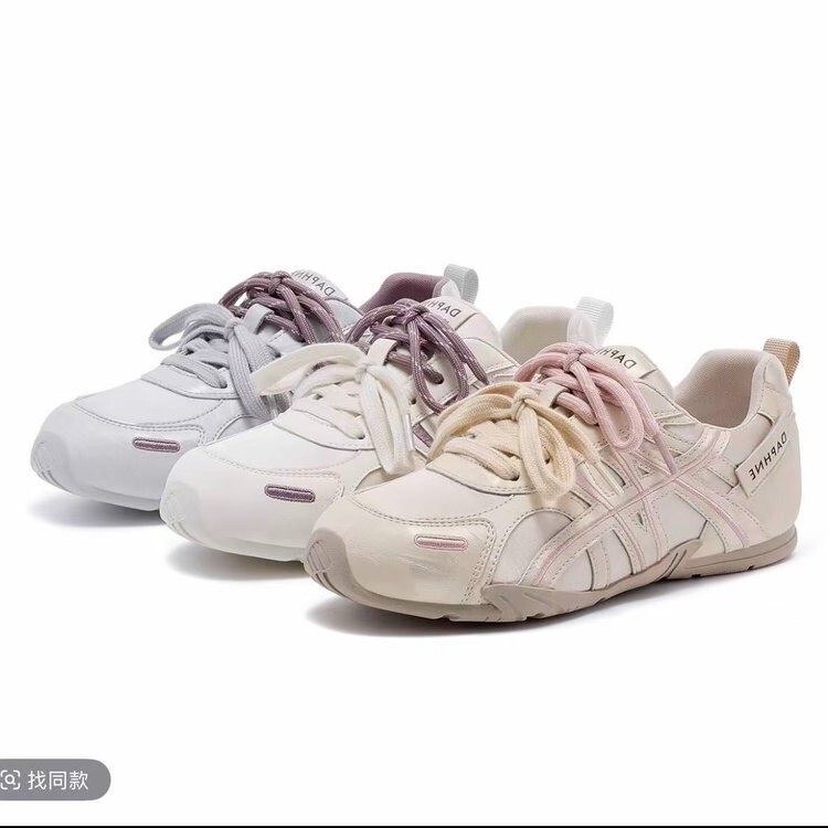 Cowhide Version! 2026 Spring New Women's German Training Shoes with Thick Soles, Height-Increasing, Breathable Mesh Sports Casual Shoes Cowhide Version! 2026 Spring New Women's German Training Shoes with Thick Soles, Height-Increasing, Breathable Mesh Sports Casual Shoes