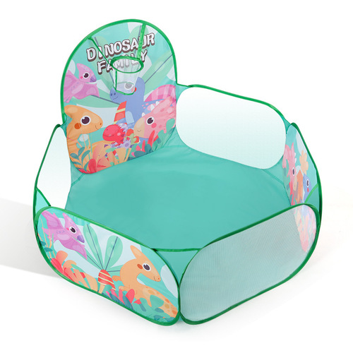 【】可折叠室内游戏屋儿童宝宝家用帐篷围栏可收纳彩色球池