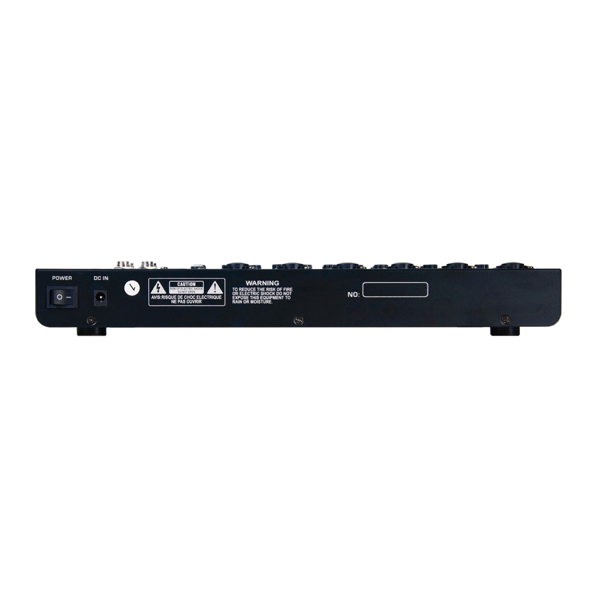 Mezclador de Audio Compacto de 4 y 6 Canales Modelo MX-04 MX-06 con USB y Bluetooth