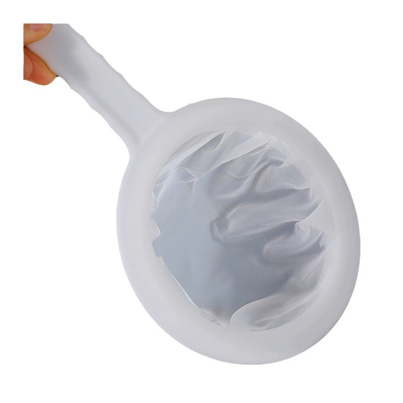 Сетка фильтра соевого молока с ручкой кухонного дуршлака мешка фильтра с мешком шлака сито