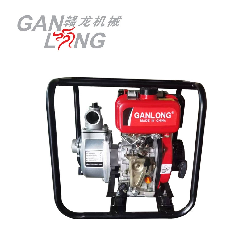 Водяной насос дизельного двигателя 2inch 3inch 4inch 6inch для защиты от затопления на открытом воздухе, спасательный аварийный ремонт и дренаж, небольшой водяной насос, водяной насос