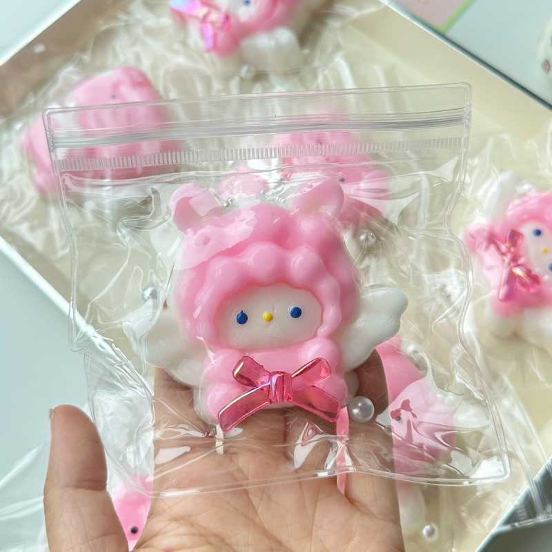 模擬食品玩具ブルーベリースフレープニッピング2色キャラメルプリンクリームケーキ高価値スローリバウンドおもちゃ|undefined