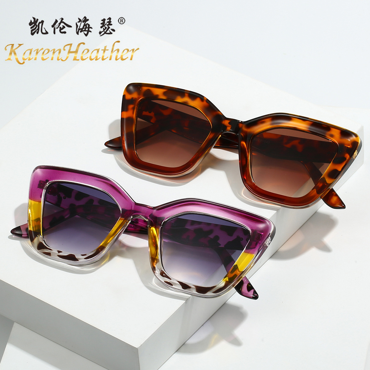 retro fashionable sunglasses