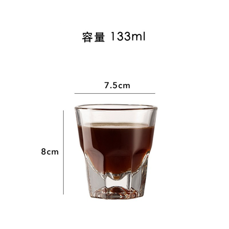 강화 소형 팔각형 유리 단일