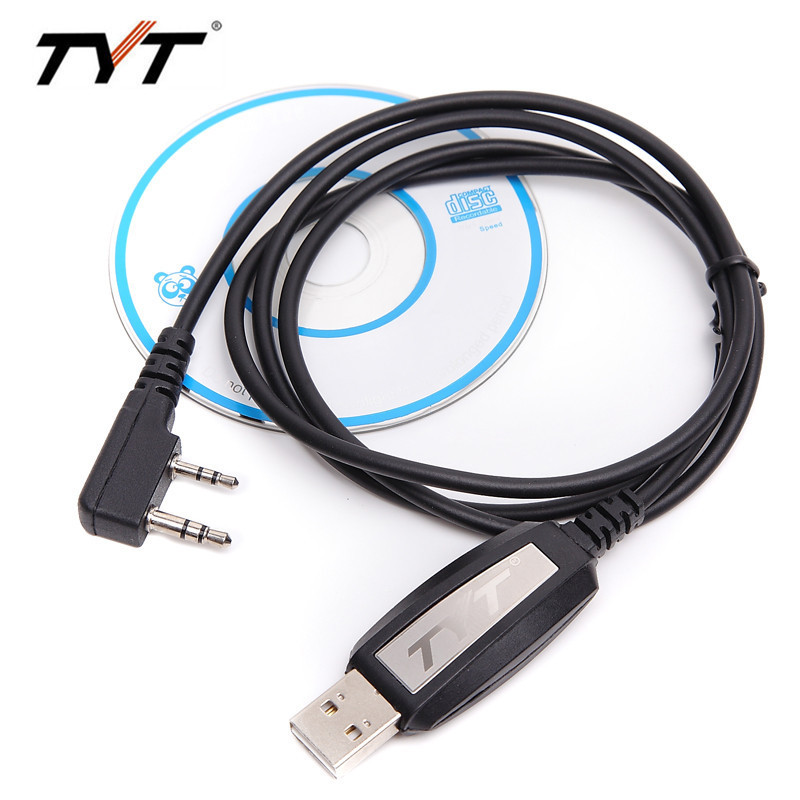 TYT TH-F8 TH-UV8000D Analog Programming Cable, USB Data Cable, Supports Windows 10