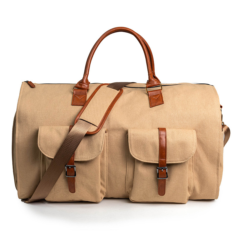 in stock Convertible Portable Folding Travel Bag Men's and Women's Clothing Bag Outdoor Gym Bag Multi-functional Overnight Duffel Bag