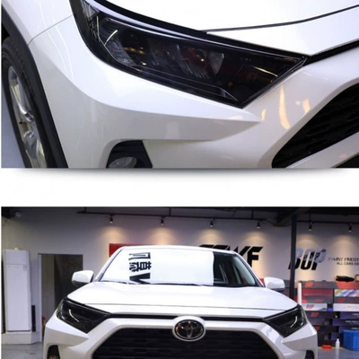 to 25 Toyota RongFang RAV4/Bullying — Car headlight protective film