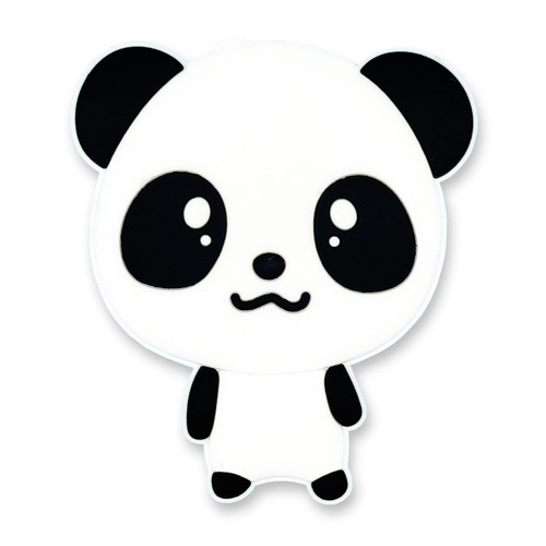 Giant Panda Refrigerator Magnet Wholesale PVC Refrigerator Magnet Cartoon Facebook Magnetic Soft Glue Refrigerator Magnet Creative Magnet