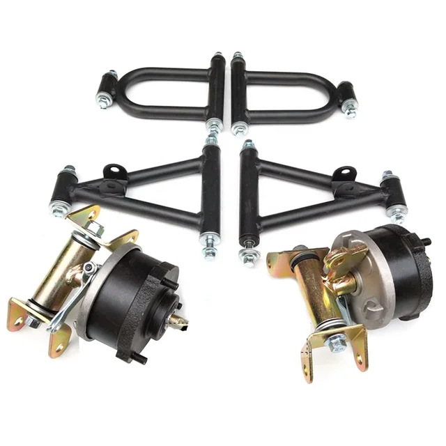 DIY self-made steel tube four-wheel ATV kart rocker arm assembly modified upper and lower suspension rocker arm bracket