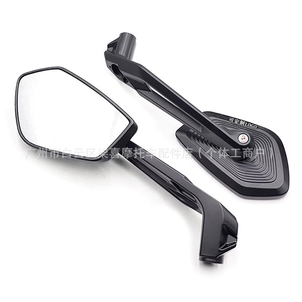 Rearview mirror suitable for Yamaha XMAX300 NMAX155 motorcycles, modified with weighted anti-shake reflector