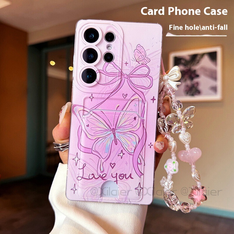 Dream Butterfly for Samsung S24ultra Phone Case S23Plus Small Fresh S22 All-inclusive Note20 New