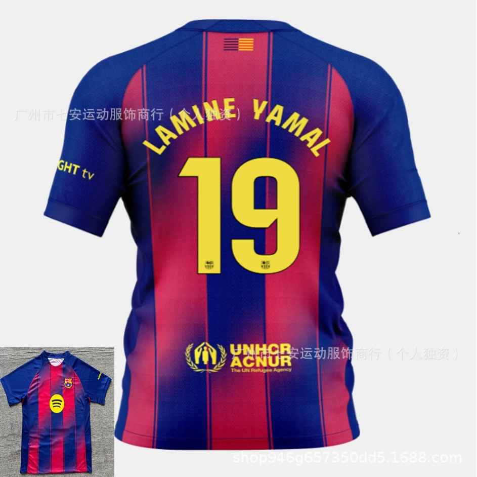 Версия футбольной формы 25-26 Тайланд Tottenham Son Heung-min Barcelona Yamal Manchester City Haaland Marseille home and away jersey