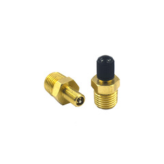 Car tire valve core Motorcycle vacuum tire screw valve tire pressure monitoring 1/4 NPT copper valve