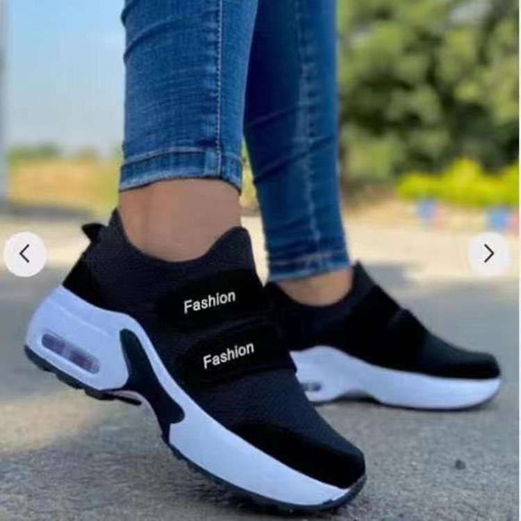 Frau Lässig Einfarbig Runder Zeh Wohnungen Sportschuhe display picture 3