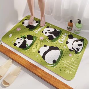 Cartoon bathroom non-slip mat shower bath tub bathroom toilet bathroom waterproof foot mat floor mat door mat