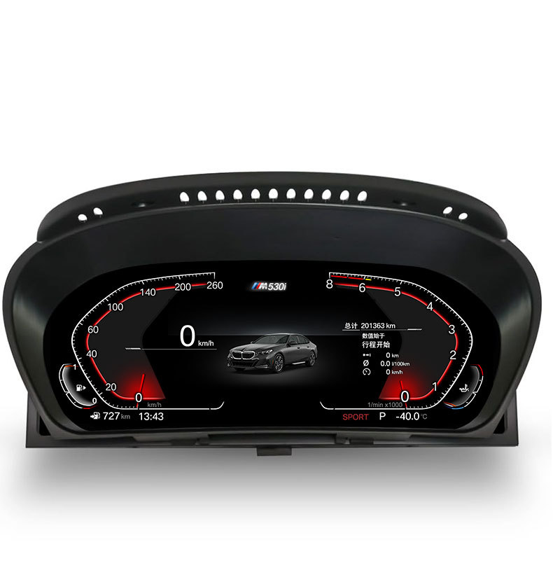 The Car Dashboard Is Compatible with Bmw M5, X5, X6Y and Supports Carplay Connectivity, with a Dedicated High-Definition Capacitive Screen