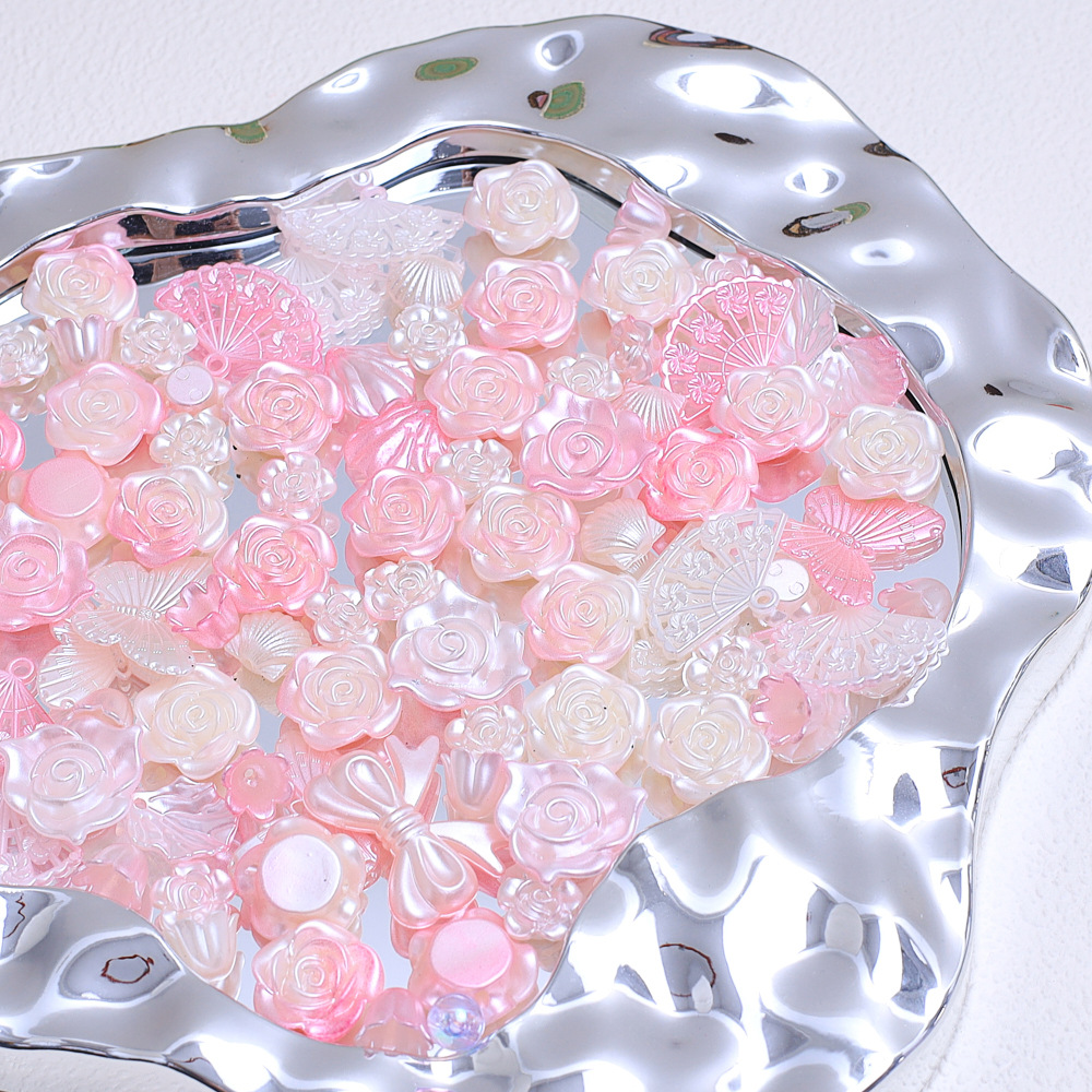 Fantasía barroco mezclado dulce DIY crema pegamento teléfono caso tocado horquilla joyería resina accesorios al por mayor