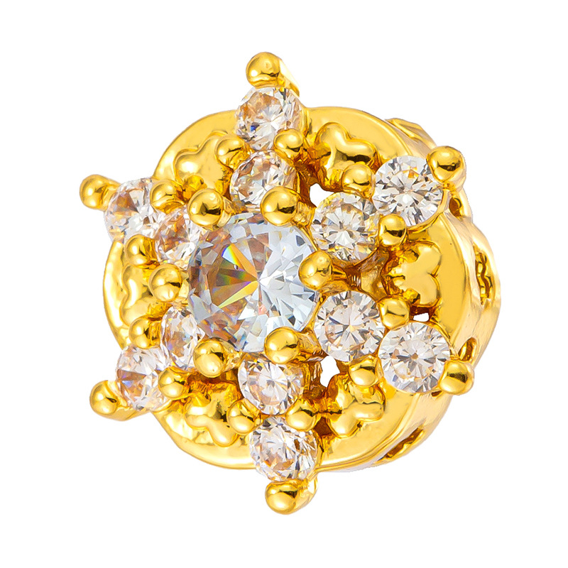 Douyin Venta caliente Colgante de microincrustaciones de cobre chapado al por mayor Cientos de colgantes de cobre opcionales a su gusto, fábrica de origen al por mayor sin cadena