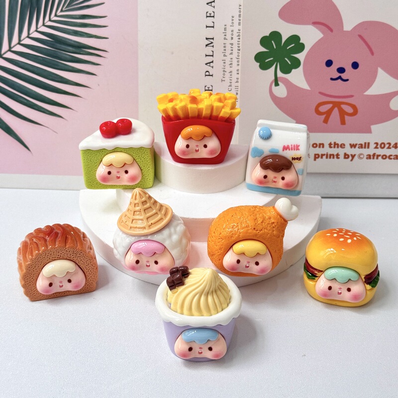 食品とおもちゃコンビニエンスストア Zai Zai ブラインドバッグかわいい diy ジュエリーペンダントキーホルダー文化創造ギフト樹脂アクセサリー卸売|undefined