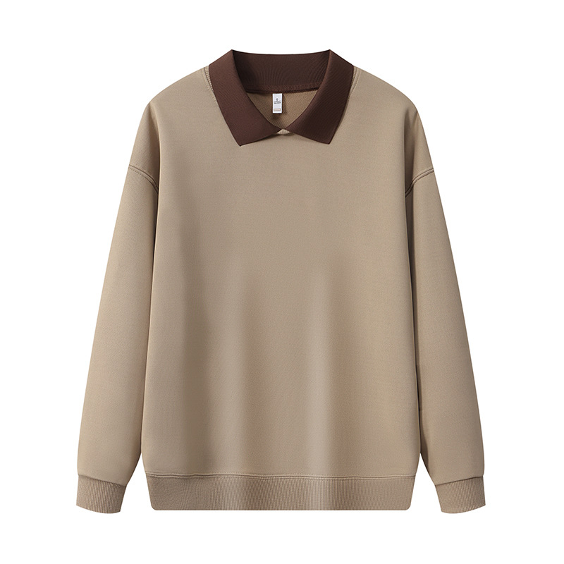 Collar medio cremallera elástico cuerpo de entrenamiento de manga larga ropa de trabajo grupo herramienta suéter logotipo personalizado impresión