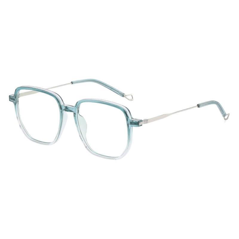 Internet celebridad marco grande gafas lisas moda mujer miopía gafas marco TJ851 ultra-ligero TR anti-azul gafas de luz al por mayor