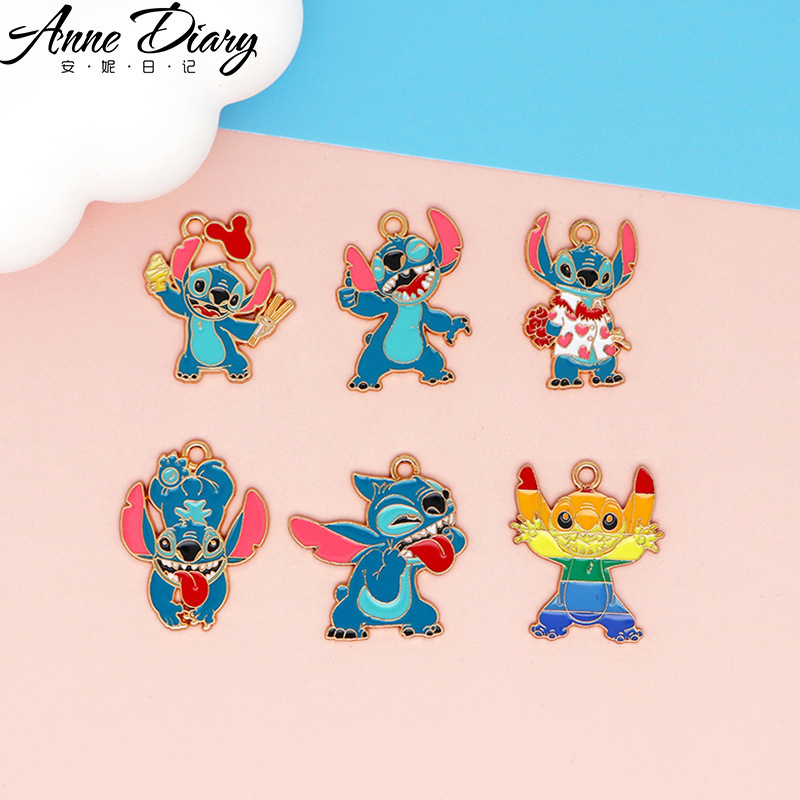 Strictly Selected DIY Ornaments with Anime Sticky Alloy Cute Bag Decorations Pendant Necklace Keychain Pendant