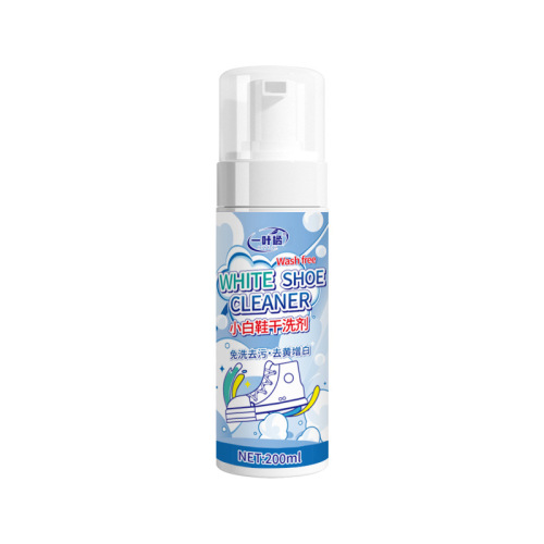 White Shoes Dry Clean Foam Wash-Free Shoe Cleaner for Stain and Yellowing Removal, Whitening and Cleansing Shoe Foam