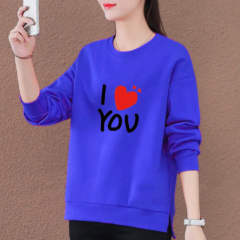 Autumn cotton sweatshirt