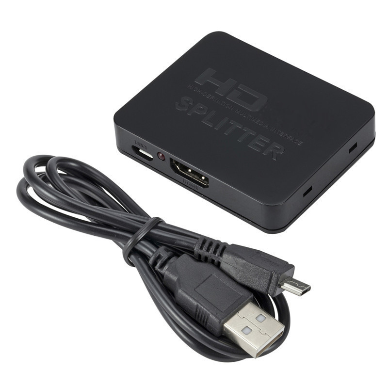 HDMI分配器一進二出一分四サポート1080P 4K * 2K 3dサポートps 4x BOX|undefined