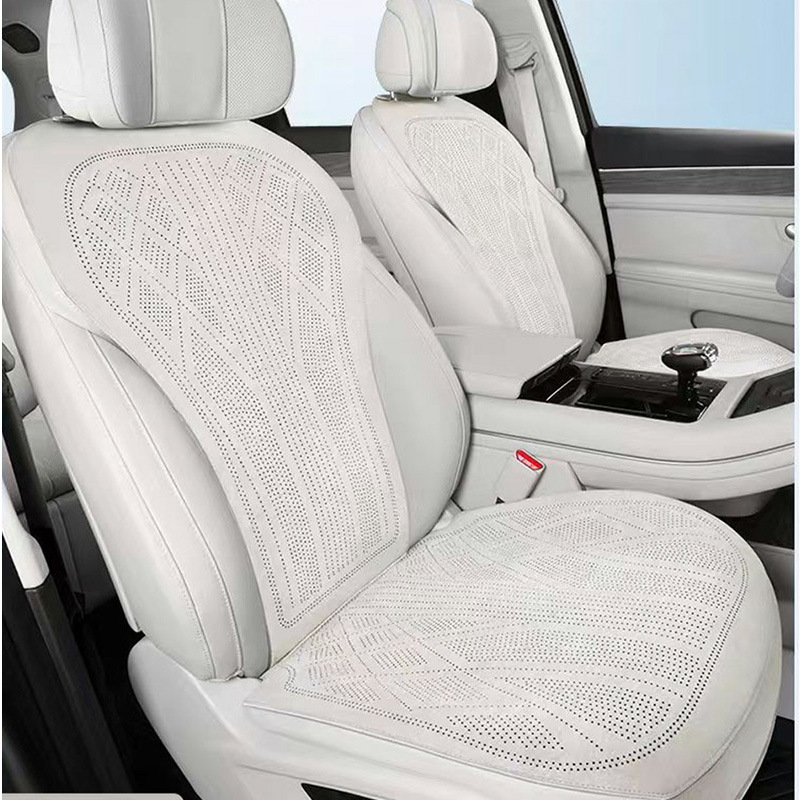 Cover, Universal Modelə uyğun (Original) oturacaq örtükləri - ivory-white-main-and-passenger-seats-aito-m7-dedicated
