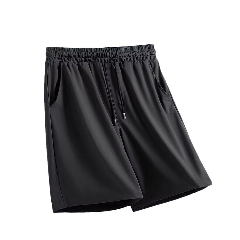 Summer Thin Five-point Pants Sports Shorts Japanese-Korean Women's Couple Casual plus size Loose Quick-drying Pants with Tether Waist