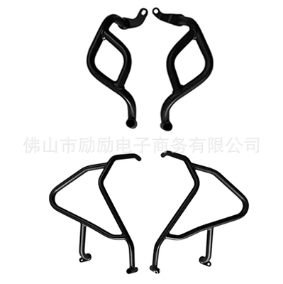 Suitable for Honda Nx400 Nx500 2024-2025 Modified Engine Bumper, Anti-Fall Bar, Protection Bar (Motorcycle bumper) - upper-bar-lower-bar