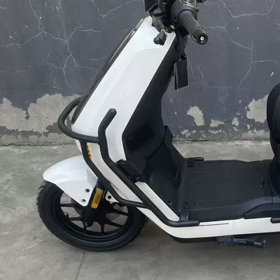 Suitable for Niu Nxt Special Bumper, Anti-Collision Bar, Rear Rack, 25 Models of Nxt Special Anti-Fall Bars, Front and Rear Guard Bars (Motorcycle bumper) - 2025-mavericks-nxt-single-front-bumper-2-free-anti-collision-blocks