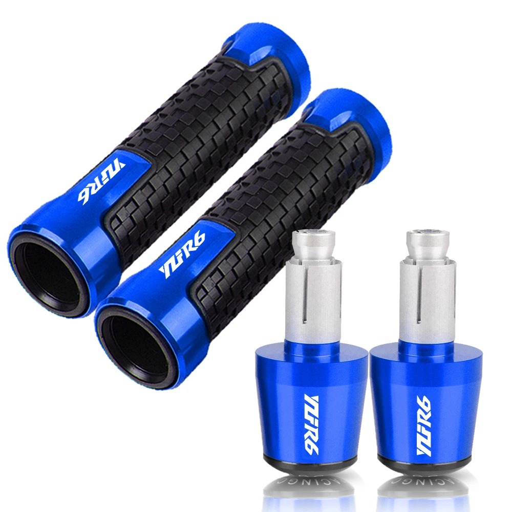 YZFR6 YZF-R6 Motorcycle Modified CNC Brake Clutch Handle Lever Grip End Plug Set