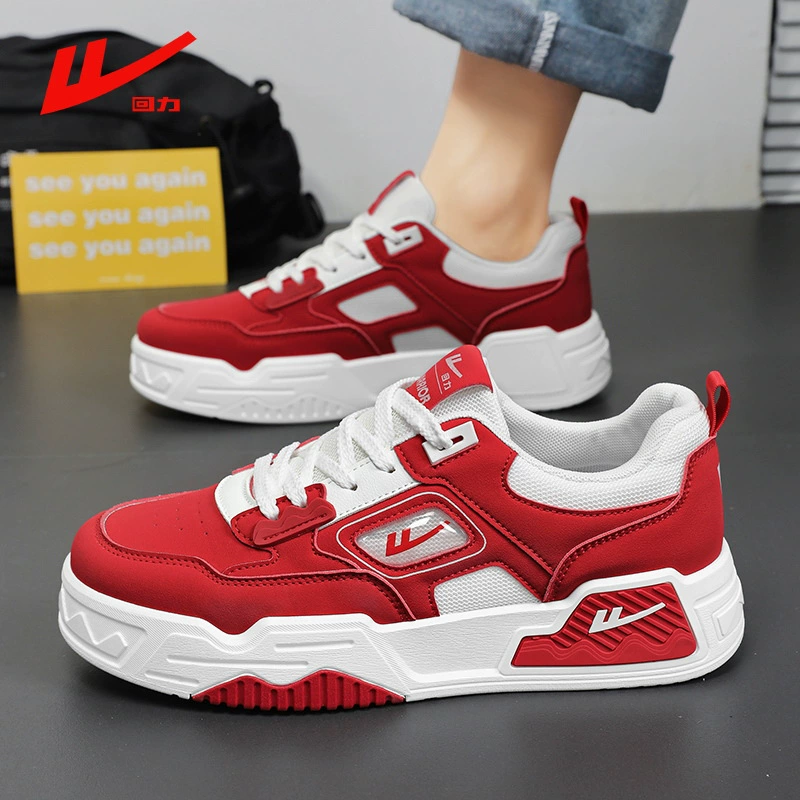 Откровение крутая дышащая доска обувь красная мода для мужчин и женщин повседневная маленькая белая обувь дикая праздничная мужская обувь спортивная хлебная обувь
