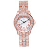 Women's watch, fashionable steel belt, Korean style, diamond encrusted