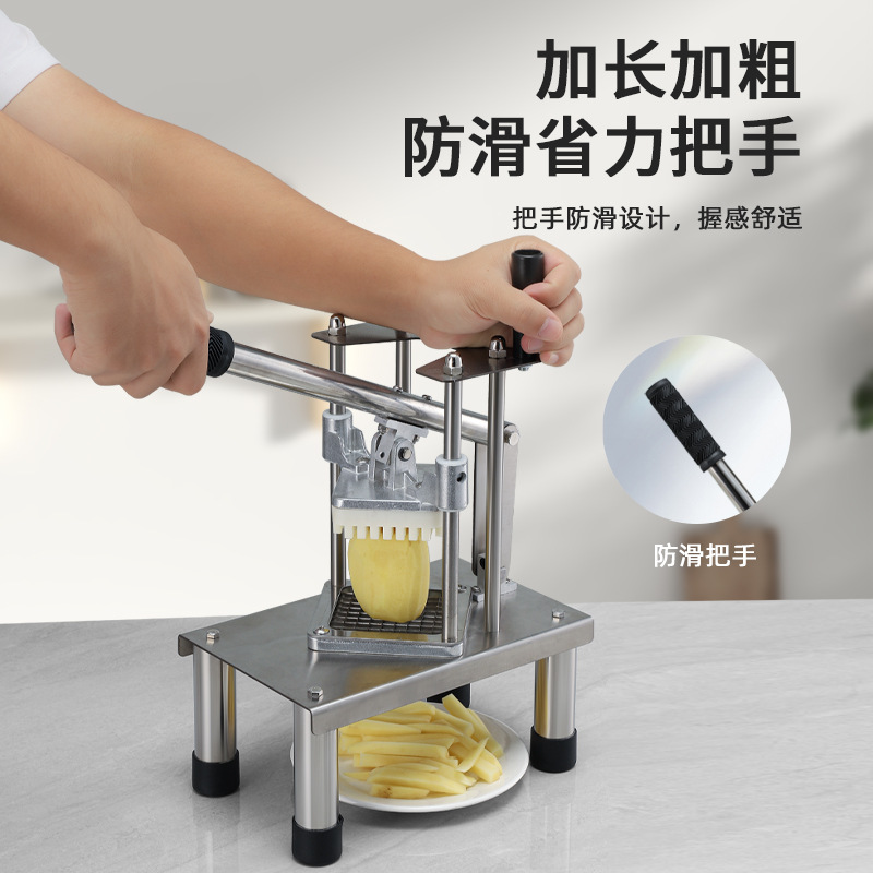 Cortador de tiras manual de cocina doméstica transfronterizo cortador de tiras multifuncional cortador vertical cortador de patatas artefacto